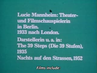 film migration from nazi germany: 02 we were aroused (1975) by g. straschek, k. rausch