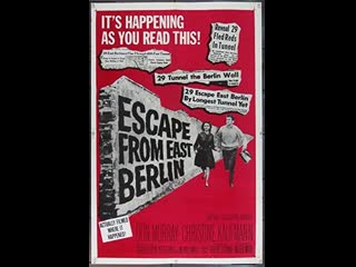 escape from east berlin (1962) don murray, christine kaufmann, werner klemperer