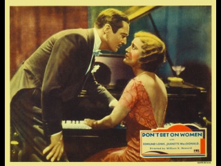 don t bet on women (1931) edmund lowe jeanette macdonald