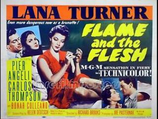 flame and the flesh (1954) lana turner, pier angeli, carlos thompson big ass granny