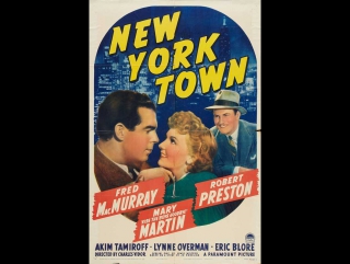 new york town (1941) fred macmurray mary martin